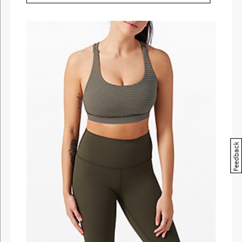 Lululemon energy bra